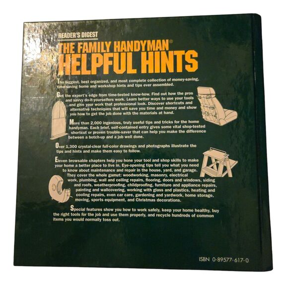 Helpful Hints by Reader's Digest Editors and Family Handyman Magazine Editors... - Picture 2 of 6